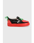 Vans Детски ниски кецове Slip On V Berry DRDBL в черно - Pepit.bg