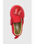 Vans Детски ниски кецове Slip-On V HARIBO HARB GOLD в червено - Pepit.bg