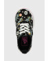 Vans Детски ниски кецове TD Authentic Elastic FLRL BLACK в черно - Pepit.bg