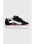 Vans Детски ниски кецове TD Old Skool V FLRL BLACK в черно - Pepit.bg