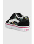 Vans Детски ниски кецове TD Old Skool V FLRL BLACK в черно - Pepit.bg