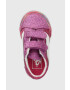 Vans Детски ниски кецове TD Old Skool V GLIT MULTI в лилаво - Pepit.bg