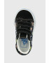 Vans Детски ниски кецове TD Old Skool V GLOW BLKBU В черно - Pepit.bg