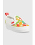 Vans Детски ниски кецове TD Slip-On V HARB CHBD в бяло - Pepit.bg