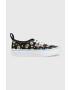 Vans Детски ниски кецове UY Authentic Elastic GLOW BLKBU в черно - Pepit.bg