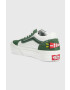 Vans Детски ниски кецове UY Old Skool BLACK В зелено - Pepit.bg