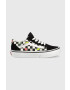 Vans Детски ниски кецове UY Old Skool FRTC BLKWH в черно - Pepit.bg