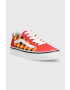 Vans Детски ниски кецове UY Old Skool GLOW MULTI в червено - Pepit.bg