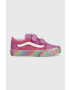 Vans Детски ниски кецове UY Old Skool V GLIT MULTI в лилаво - Pepit.bg