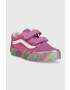 Vans Детски ниски кецове UY Old Skool V GLIT MULTI в лилаво - Pepit.bg