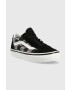 Vans Детски ниски кецове UY Old Skool ZEBR BLACK в черно - Pepit.bg