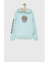 Vans Детски памучен суичър ELEVATED MINDS HOODIE BLUE GLOW - Pepit.bg