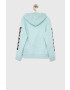 Vans Детски памучен суичър ELEVATED MINDS HOODIE BLUE GLOW - Pepit.bg