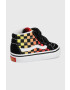 Vans Детски високи кецове в лилаво - Pepit.bg