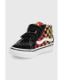 Vans Детски високи кецове в лилаво - Pepit.bg
