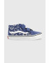 Vans Детски високи кецове в тъмносиньо - Pepit.bg