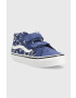 Vans Детски високи кецове в тъмносиньо - Pepit.bg