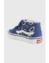 Vans Детски високи кецове в тъмносиньо - Pepit.bg