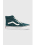 Vans Детски високи кецове в зелено - Pepit.bg