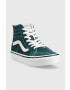 Vans Детски високи кецове в зелено - Pepit.bg