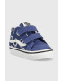 Vans Детски високи кецове в тъмносиньо - Pepit.bg