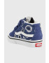 Vans Детски високи кецове в тъмносиньо - Pepit.bg