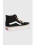 Vans Детски високи кецове в черно - Pepit.bg