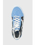 Vans Детски високи кецове SK8 Hi Reissue Side Zip GLOW BLKBU в синьо - Pepit.bg