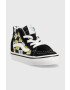Vans Детски високи кецове TD SK8 Hi Zip MELT BLACK в черно - Pepit.bg