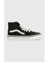 Vans Детски високи кецове UY SK8 Hi BLACK/TRUE WHIT в черно - Pepit.bg