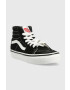 Vans Детски високи кецове UY SK8 Hi BLACK/TRUE WHIT в черно - Pepit.bg