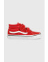 Vans Детски високи кецове UY SK8-Mid Reissue V FORMULA ONE/TRU В червено - Pepit.bg