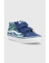 Vans Детски високи кецове UY SK8 Mid Reissue V WILD MULTI в синьо - Pepit.bg