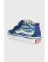 Vans Детски високи кецове UY SK8 Mid Reissue V WILD MULTI в синьо - Pepit.bg