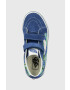 Vans Детски високи кецове UY SK8 Mid Reissue V WILD MULTI в синьо - Pepit.bg