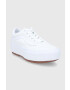 Vans Ниски кецове Ua Old Skool Stacked дамски в бяло - Pepit.bg