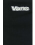 Vans Памучен суичър в черно с изчистен дизайн - Pepit.bg