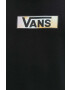 Vans Памучен суичър в черно с принт - Pepit.bg