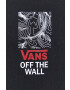 Vans Памучна блуза с дълги ръкави в черно с принт - Pepit.bg