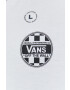 Vans Памучна блуза с дълги ръкави в бяло с принт - Pepit.bg