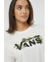 Vans Памучна тениска в бежово - Pepit.bg