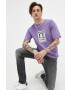 Vans Памучна тениска x One Piece в лилаво с принт - Pepit.bg