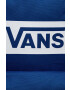 Vans Раница в синьо голям размер с принт - Pepit.bg