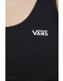 Vans Спортен сутиен в черно с изчистен дизайн - Pepit.bg
