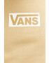 Vans Суичър в бежово с качулка с принт - Pepit.bg