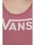 Vans Топ дамски в розово - Pepit.bg