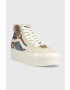 Vans Велурени кецове SK8-Hi Tapered Stackform - Pepit.bg