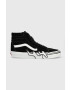Vans Велурени кецове SK8-Hi Flame в черно VN0005UJBZW1 - Pepit.bg