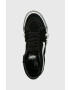 Vans Велурени кецове SK8-Hi Flame в черно VN0005UJBZW1 - Pepit.bg