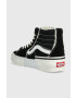 Vans Високи кецове SK8-Hi Reconstruct в черно VN0005UK6BT1 - Pepit.bg